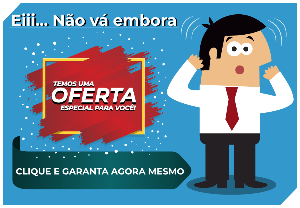 Imagem de promoção quando sai do site